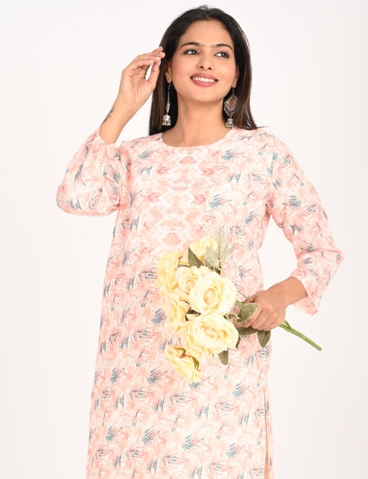 ONVIEW | 515 | COTTON CHIKANKARI WORK WITH DIGITAL PRINT