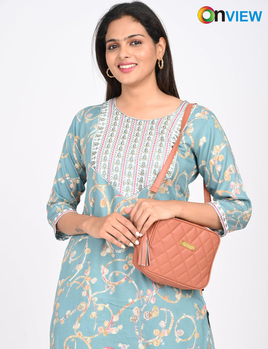 ONVIEW | 1410 | CAPSULE 2 PIECE SET WITH EMBROIDERY