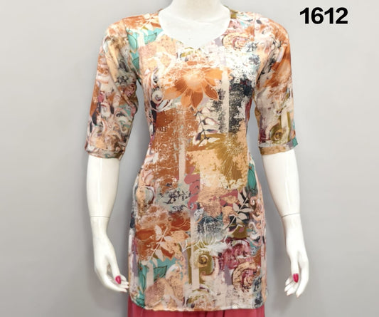 ONVIEW | 1612 | TRENDY RAYON DIGITAL PRINTED SHORT TOP