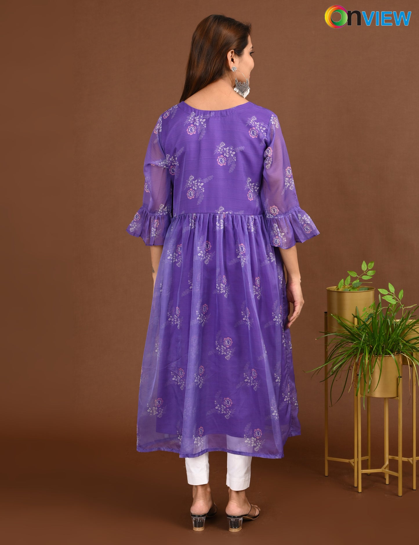 ONVIEW | 1755 | ORGANZA UMBRELLA WITH LINING