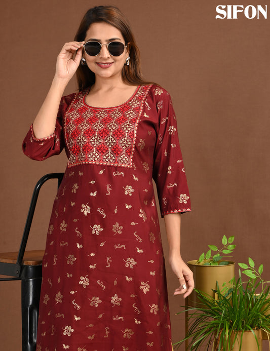 ONVIEW | 1741 | ROMAN SILK BIG EMBROIDERY