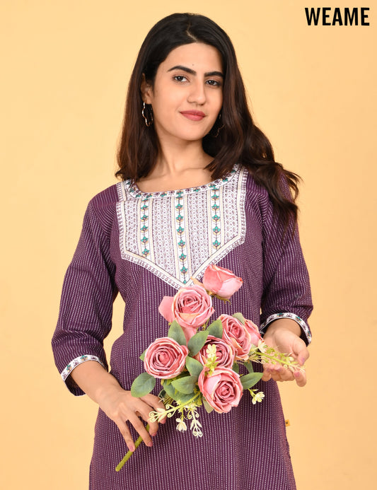 WEAME | 1367 | COTTON BIG EMBROIDERY