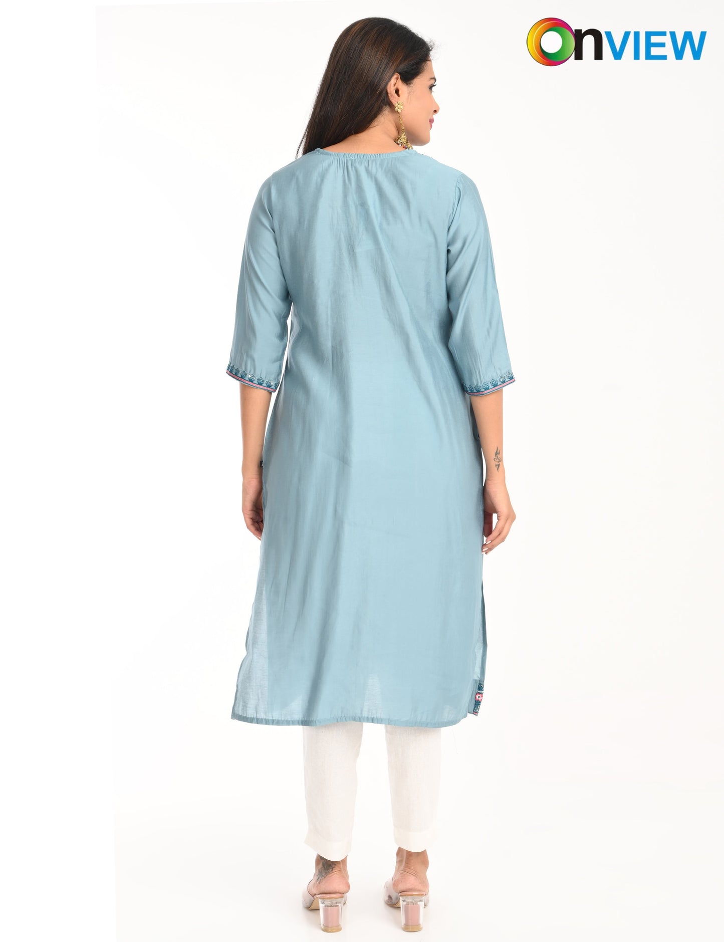 ONVIEW | 1421 | ROMAN SILK EMBROIDERY WITH BORDER