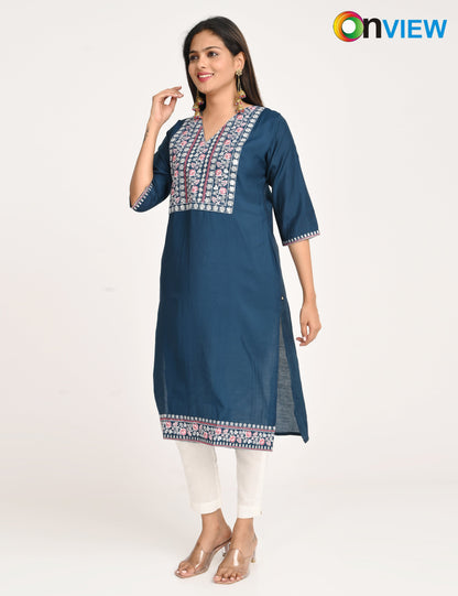 ONVIEW | 1423 | ROMAN SILK EMBROIDERY WITH BORDER