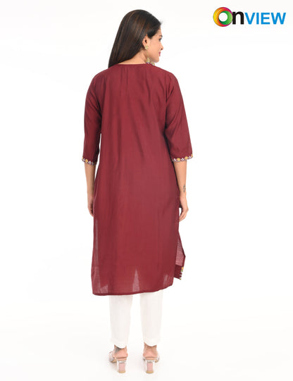 ONVIEW | 1424 | ROMAN SILK EMBROIDERY WITH BORDER