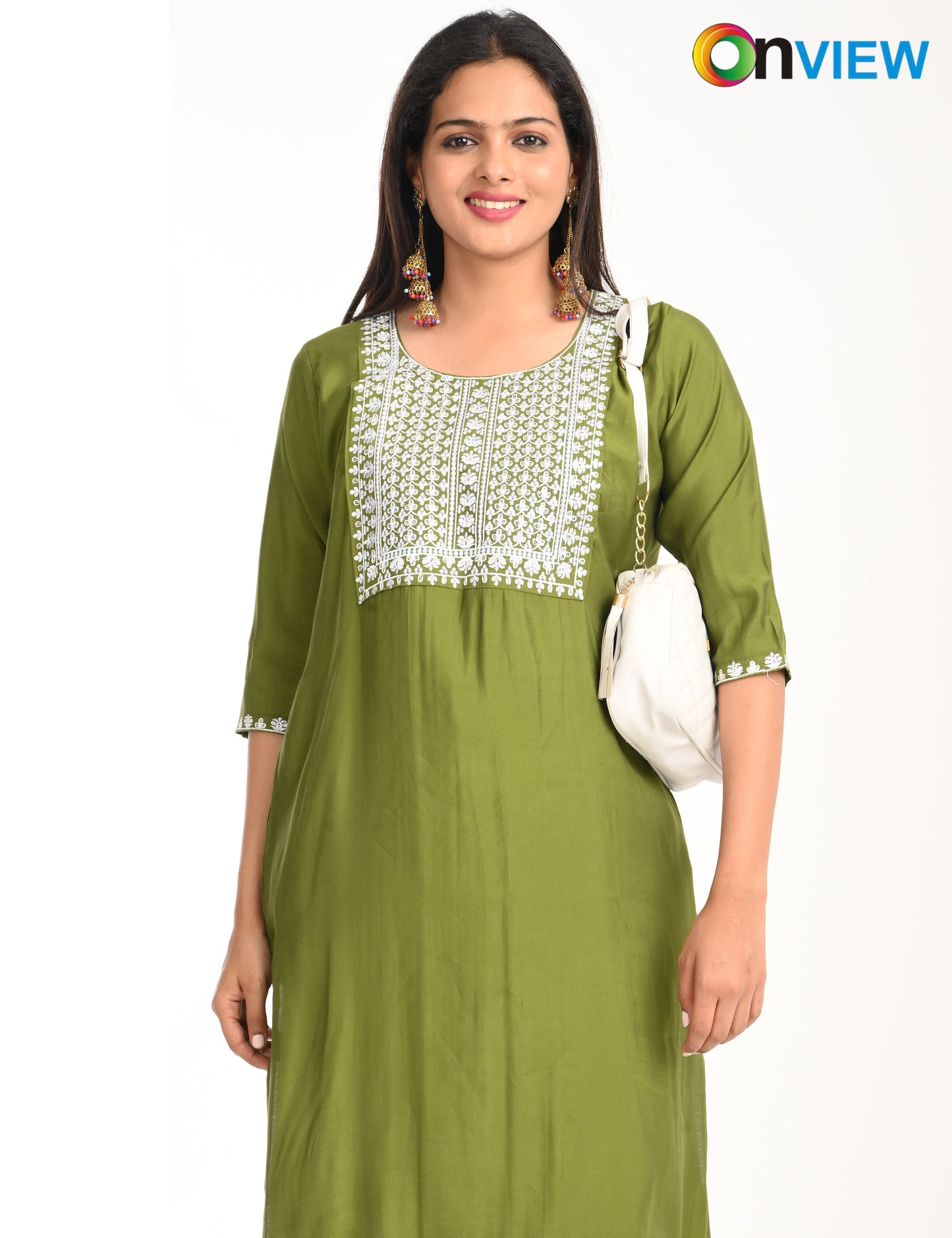 ONVIEW | 1425 | ROMAN SILK EMBROIDERY WITH BORDER