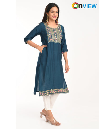 ONVIEW | 1429 | ROMAN SILK EMBROIDERY WITH BORDER