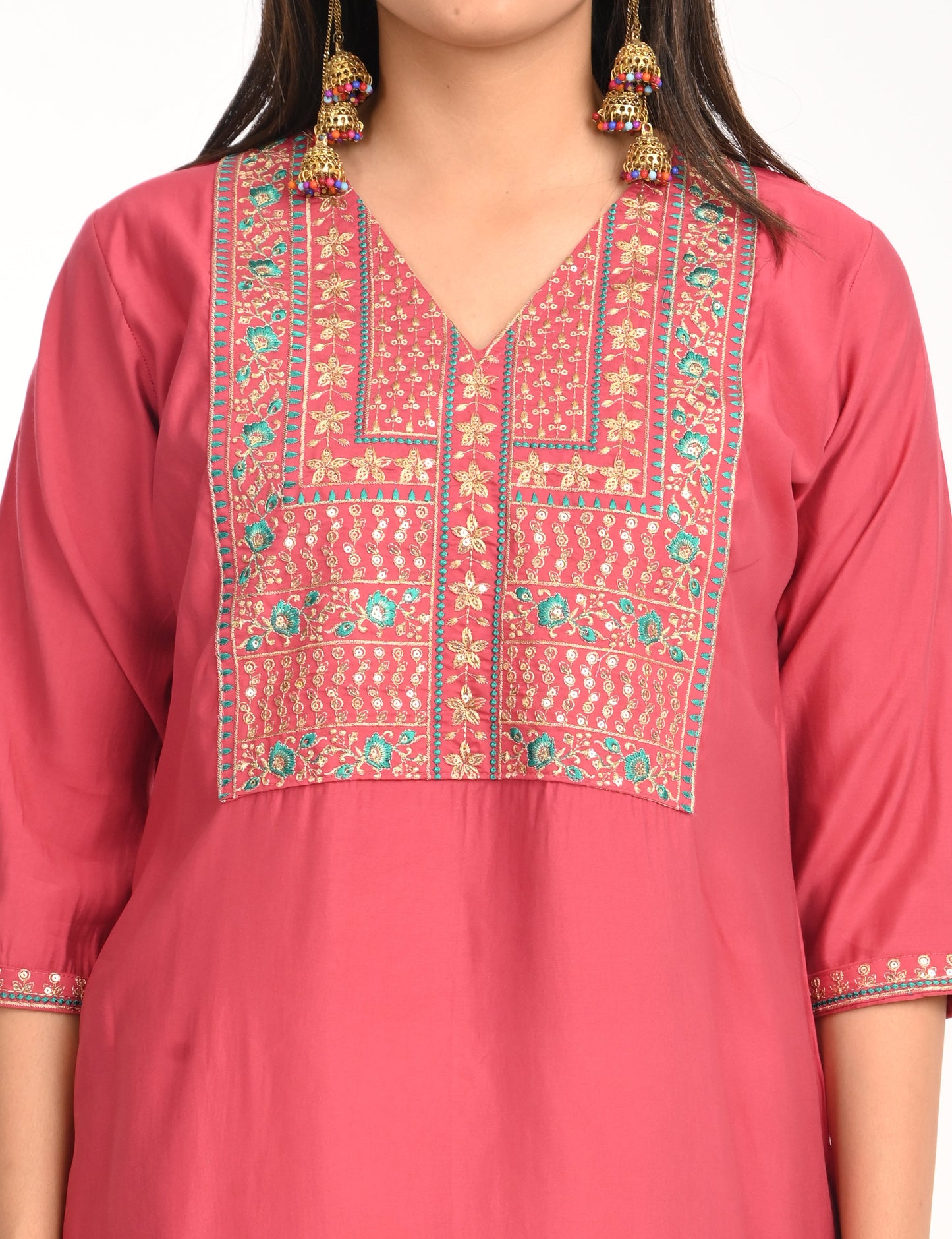 ONVIEW | 1430 | ROMAN SILK EMBROIDERY WITH BORDER