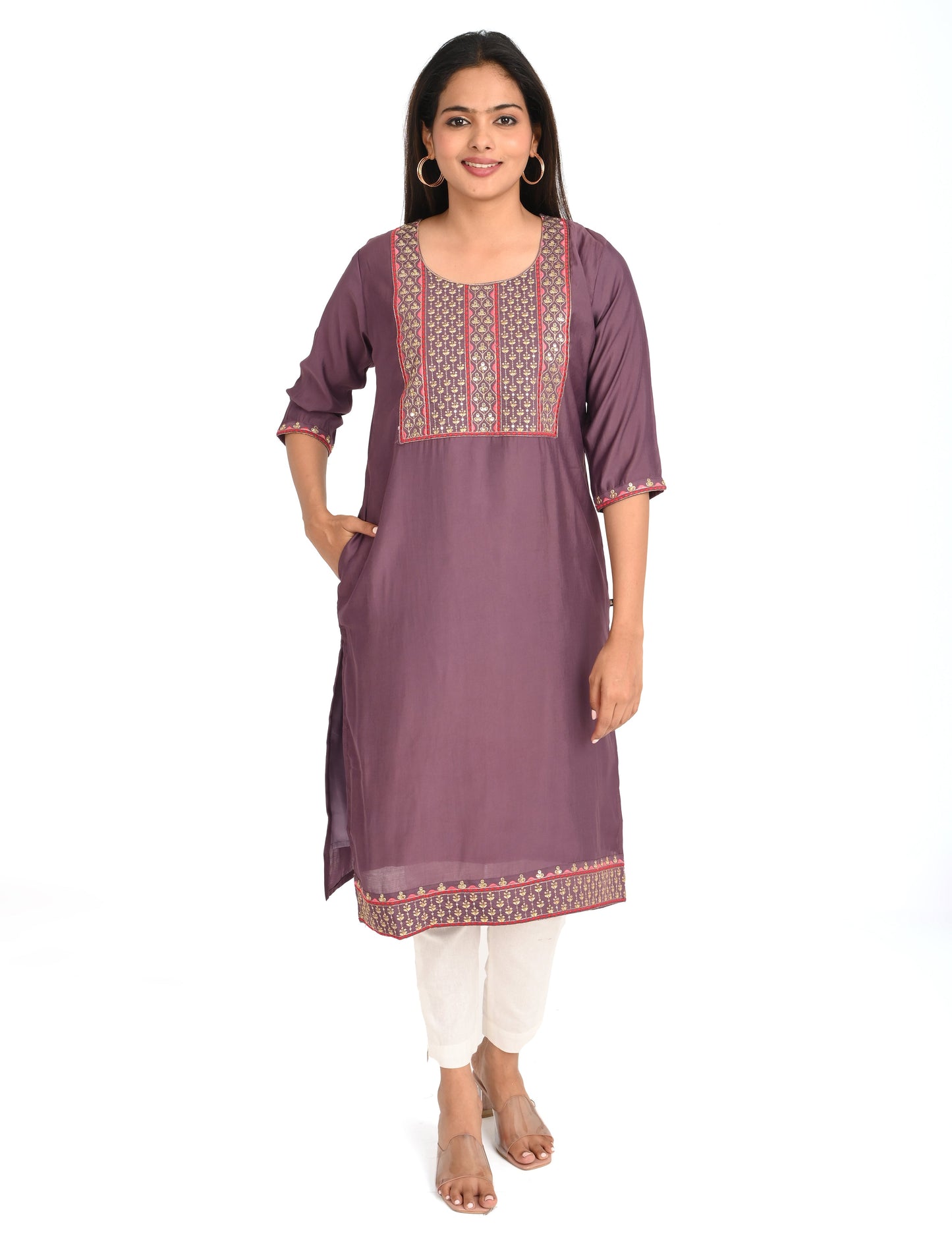 ONVIEW | 1431 | ROMAN SILK EMBROIDERY BORDER WITH LINING