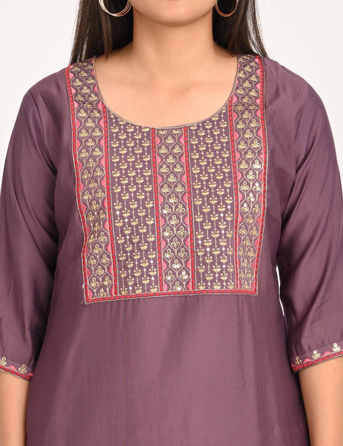 ONVIEW | 1431 | ROMAN SILK EMBROIDERY BORDER WITH LINING