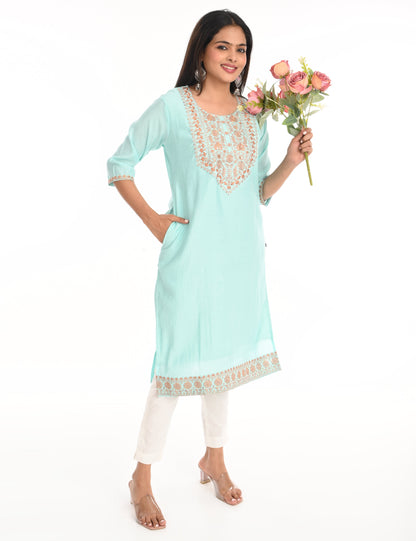 ONVIEW | 1432 | ROMAN SILK EMBROIDERY BORDER WITH LINING