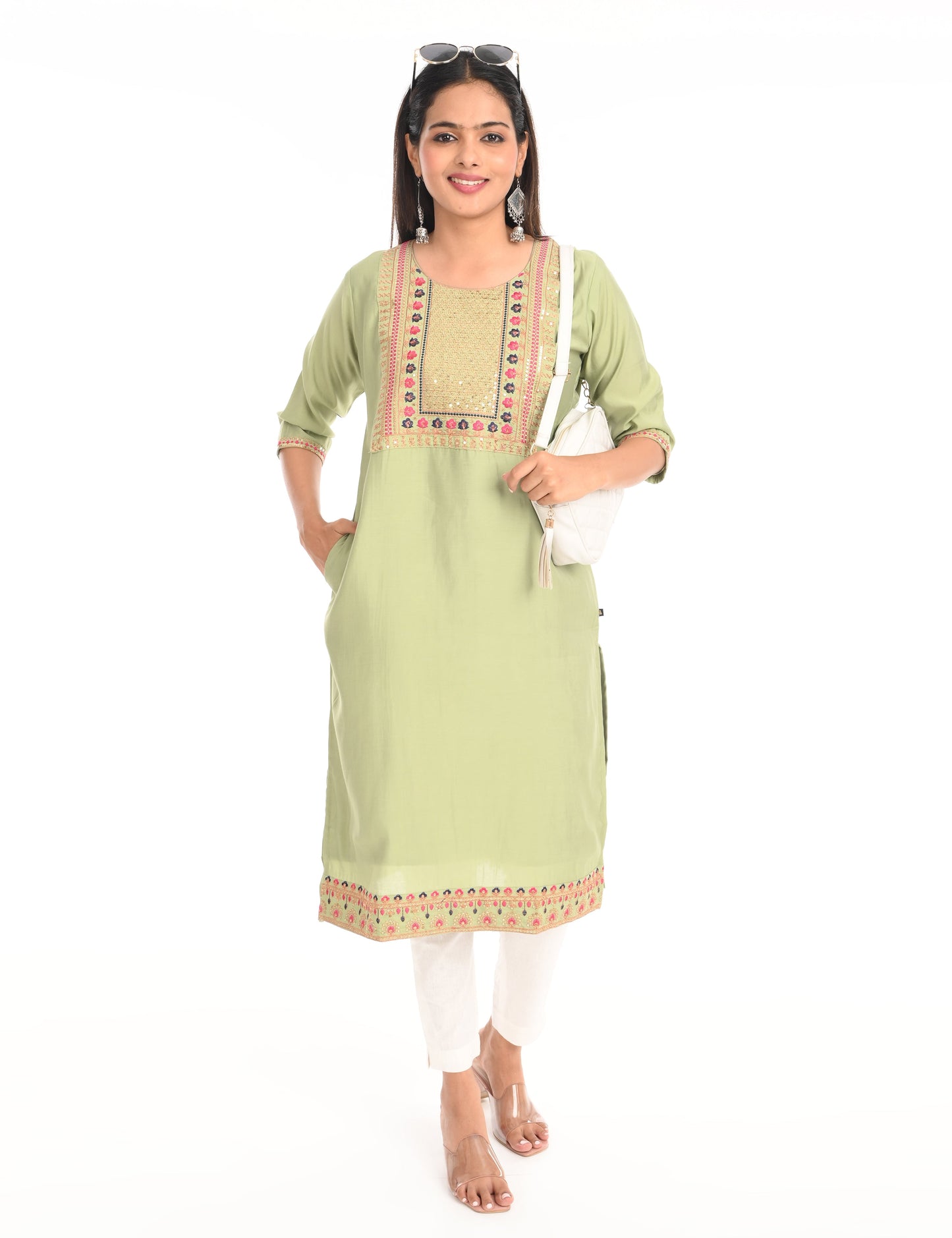 ONVIEW | 1433 | ROMAN SILK EMBROIDERY BORDER WITH LINING