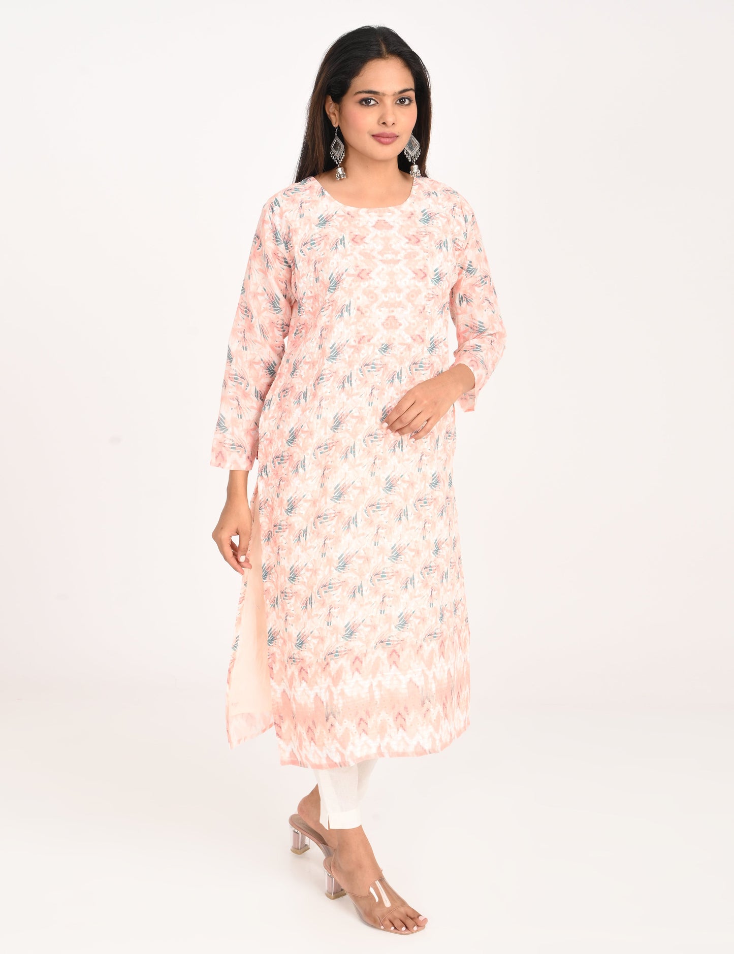 ONVIEW | 515 | COTTON CHIKANKARI WORK WITH DIGITAL PRINT