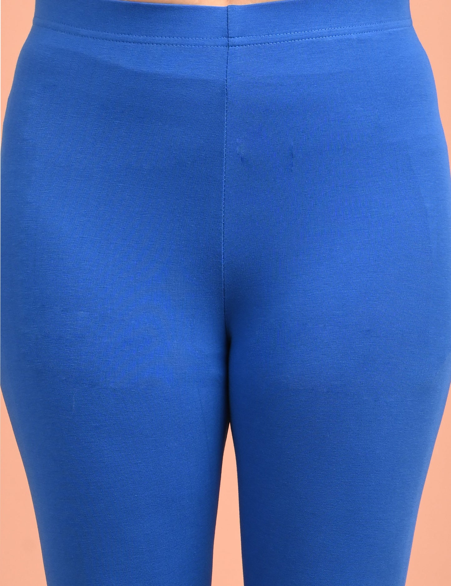 CHEMOX | 230 | Ink Blue Cotton Lycra Ankle Length Legging 180gsm
