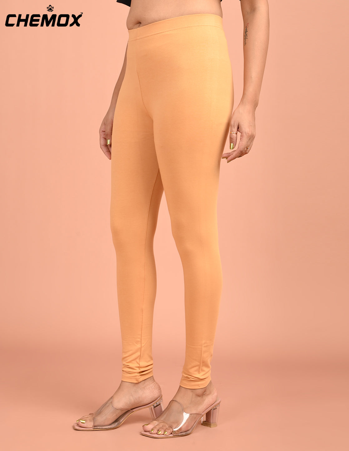 CHEMOX | 232 | G Skin Cotton Lycra Ankle Length Legging 180gsm