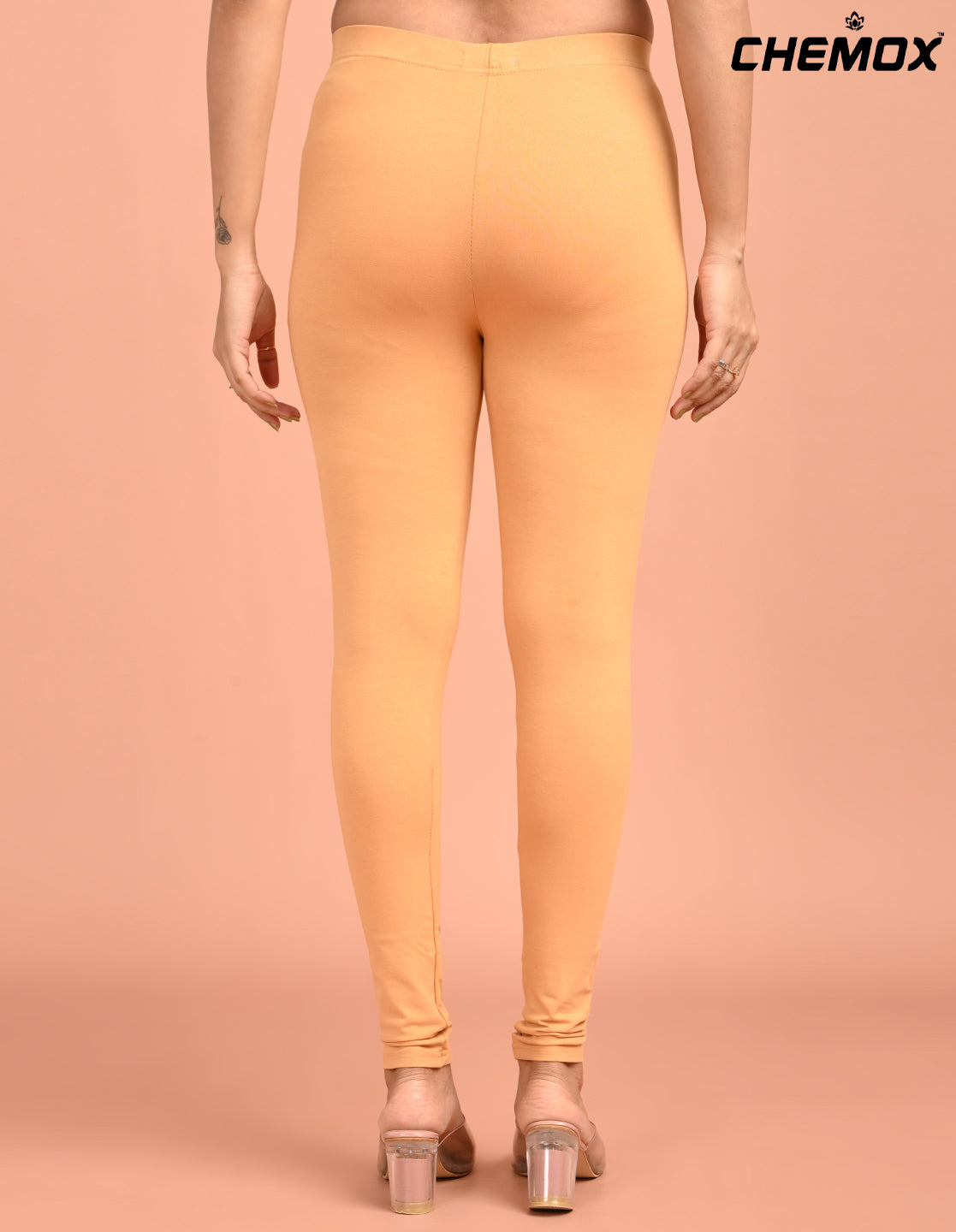 CHEMOX | 232 | G Skin Cotton Lycra Ankle Length Legging 180gsm