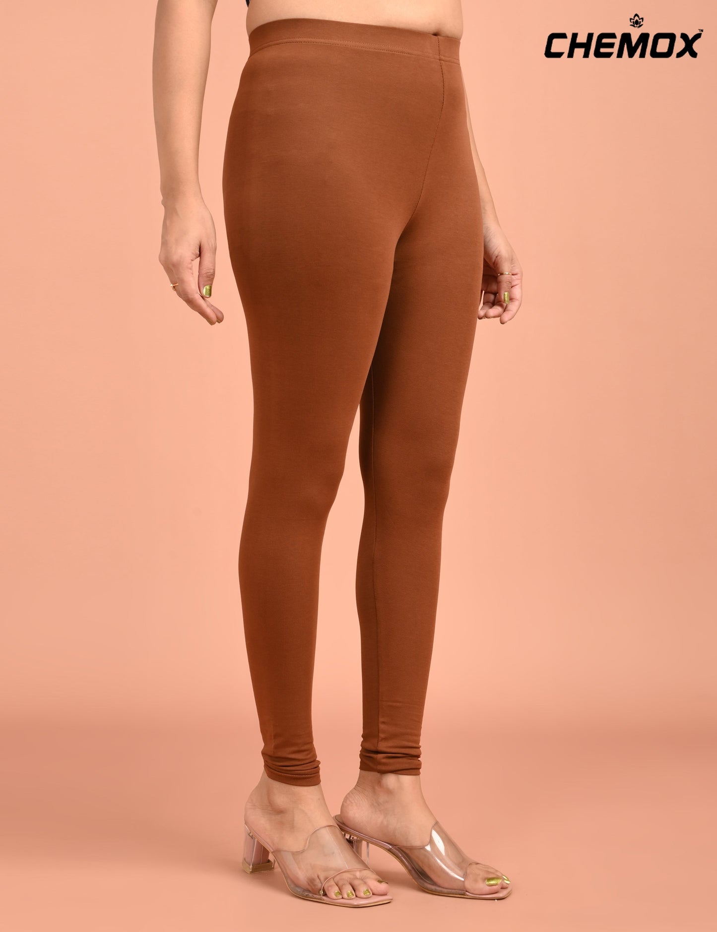 CHEMOX | 244 | Honey Cotton Lycra Ankle Length Legging 180gsm