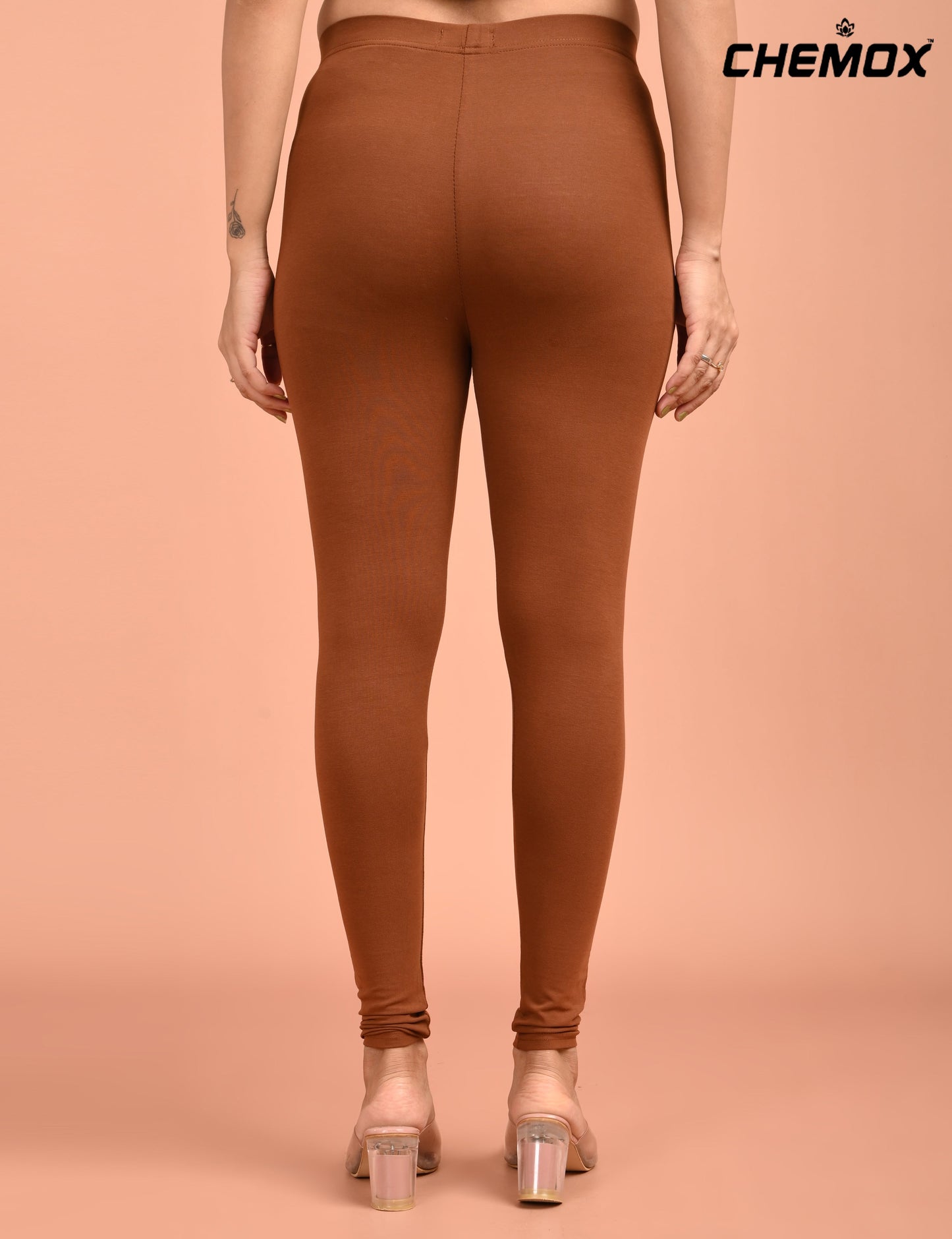 CHEMOX | 244 | Honey Cotton Lycra Ankle Length Legging 180gsm