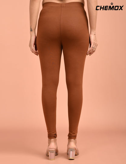 CHEMOX | 244 | Honey Cotton Lycra Ankle Length Legging 180gsm