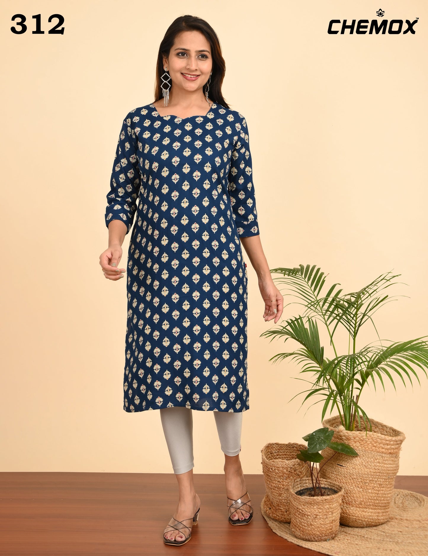 CHEMOX | 312 | DESIGN NECK WITH POCKET