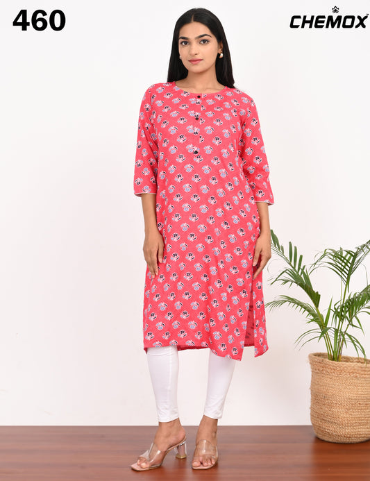 CHEMOX | 460 | ROUND NECK WITH POCKET