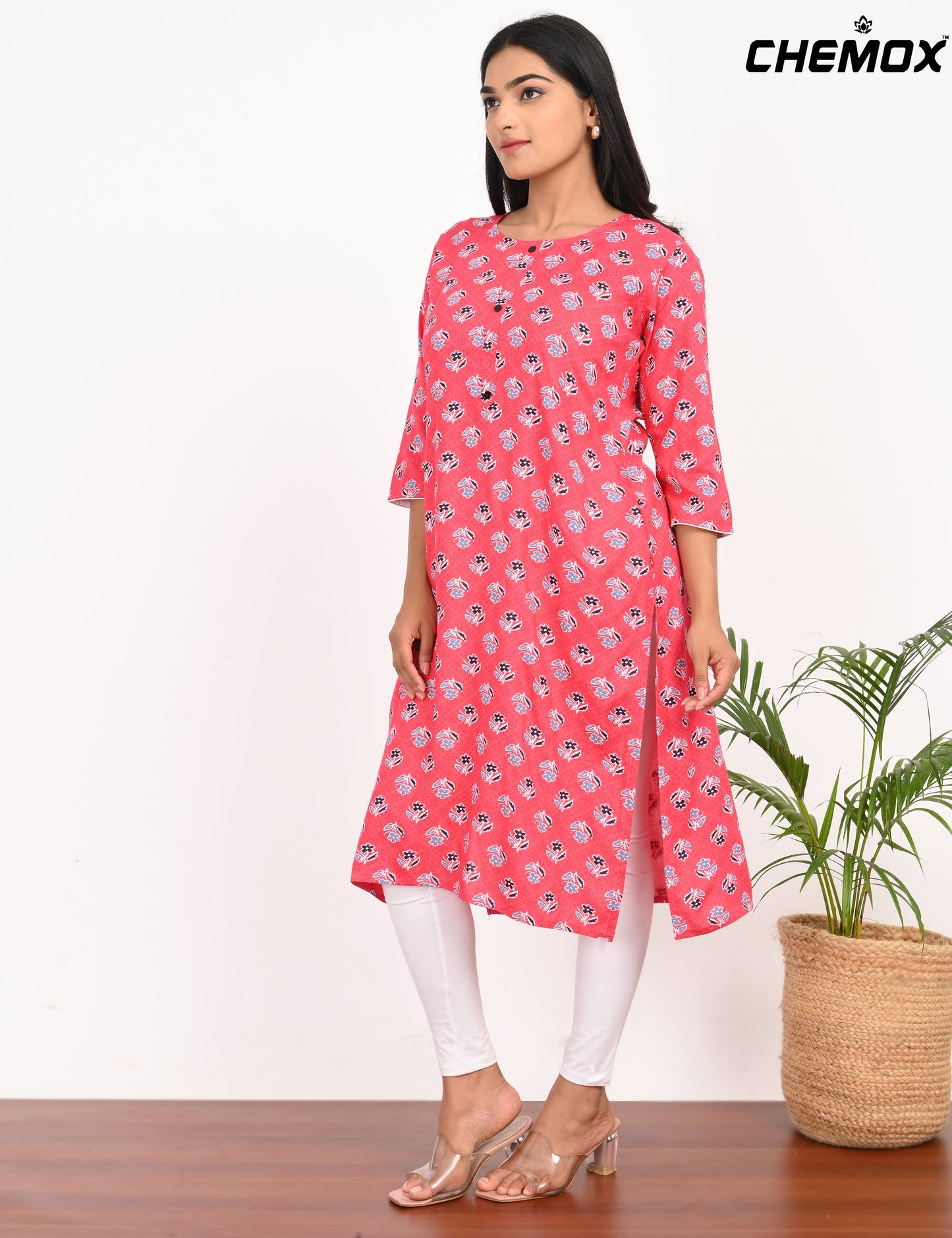 CHEMOX | 460 | ROUND NECK WITH POCKET