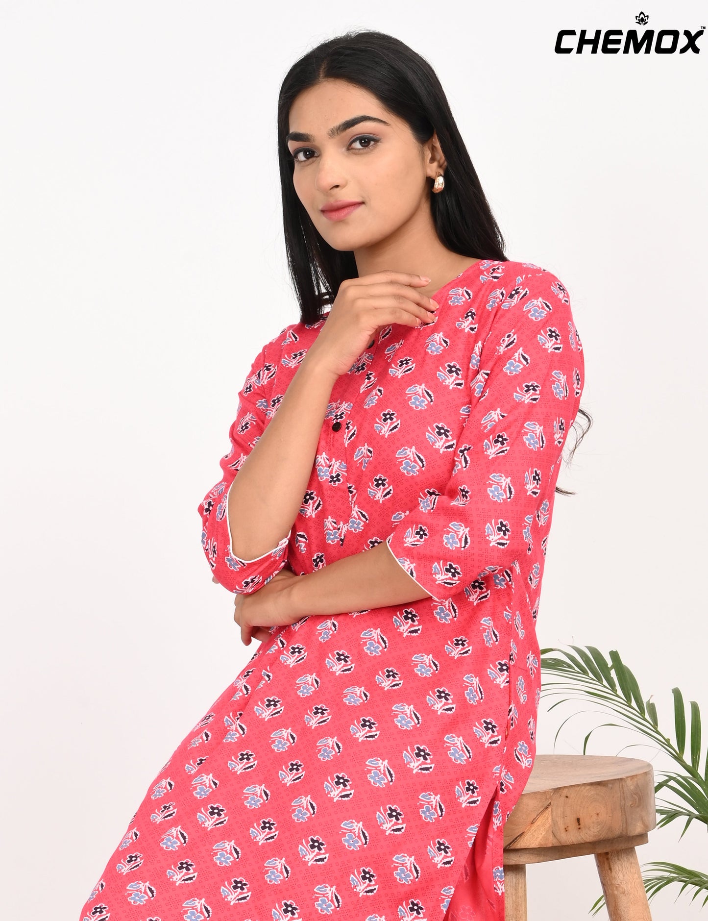 CHEMOX | 460 | ROUND NECK WITH POCKET