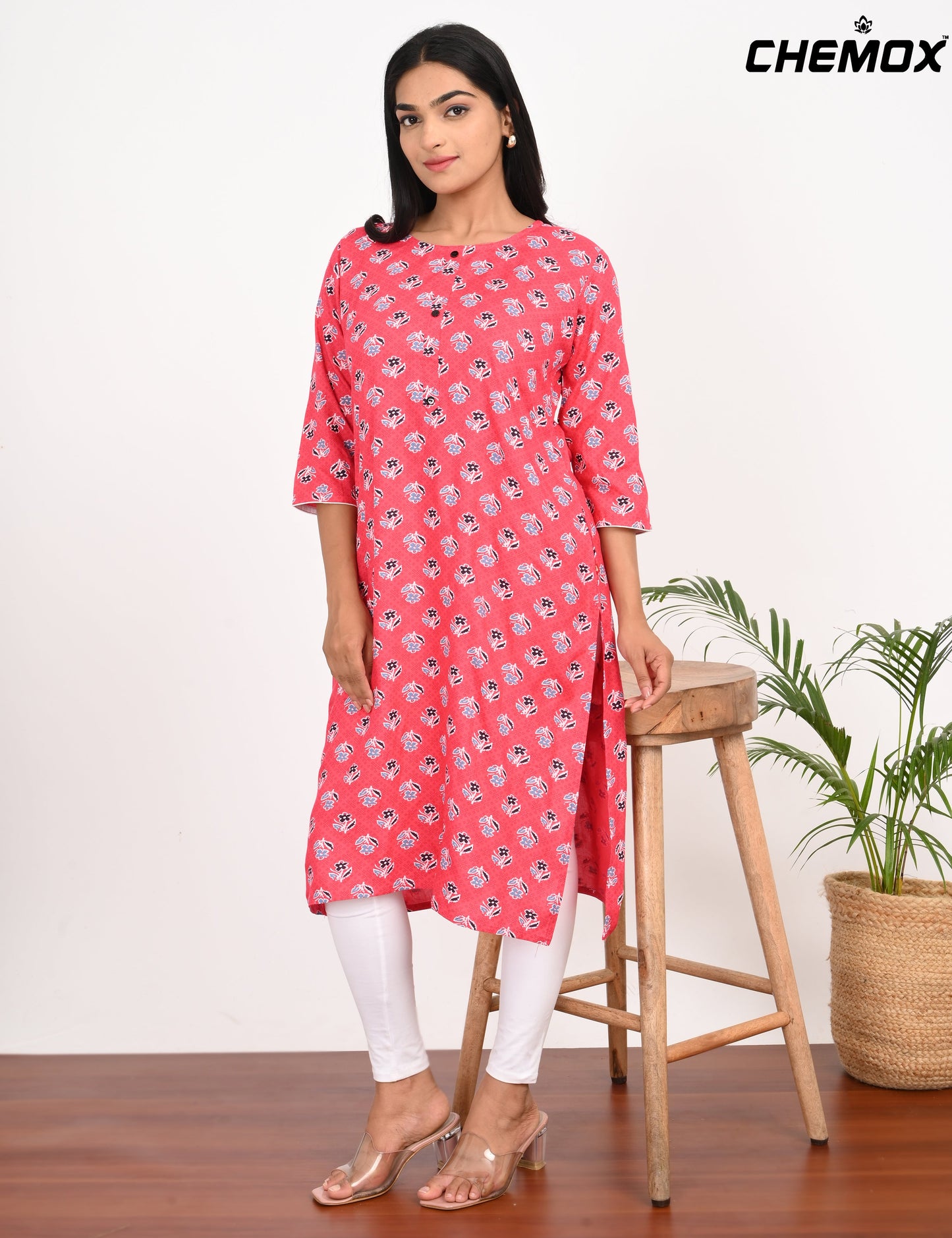 CHEMOX | 460 | ROUND NECK WITH POCKET