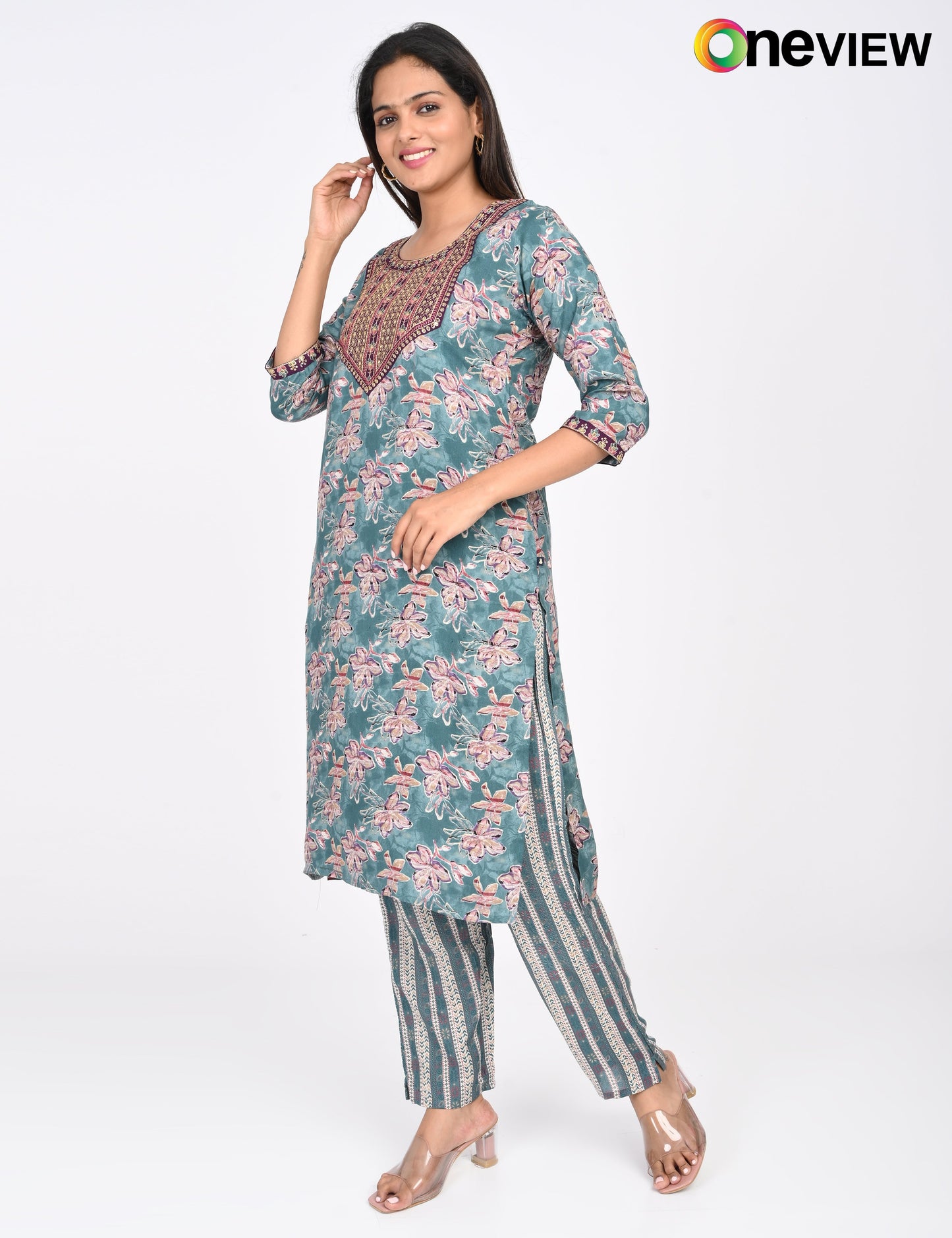 ONEVIEW | 1440 | CAPSULE 2 PIECE SET WITH EMBROIDERY