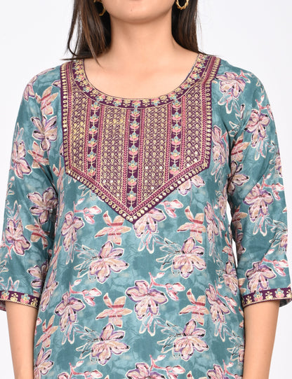 ONEVIEW | 1440 | CAPSULE 2 PIECE SET WITH EMBROIDERY