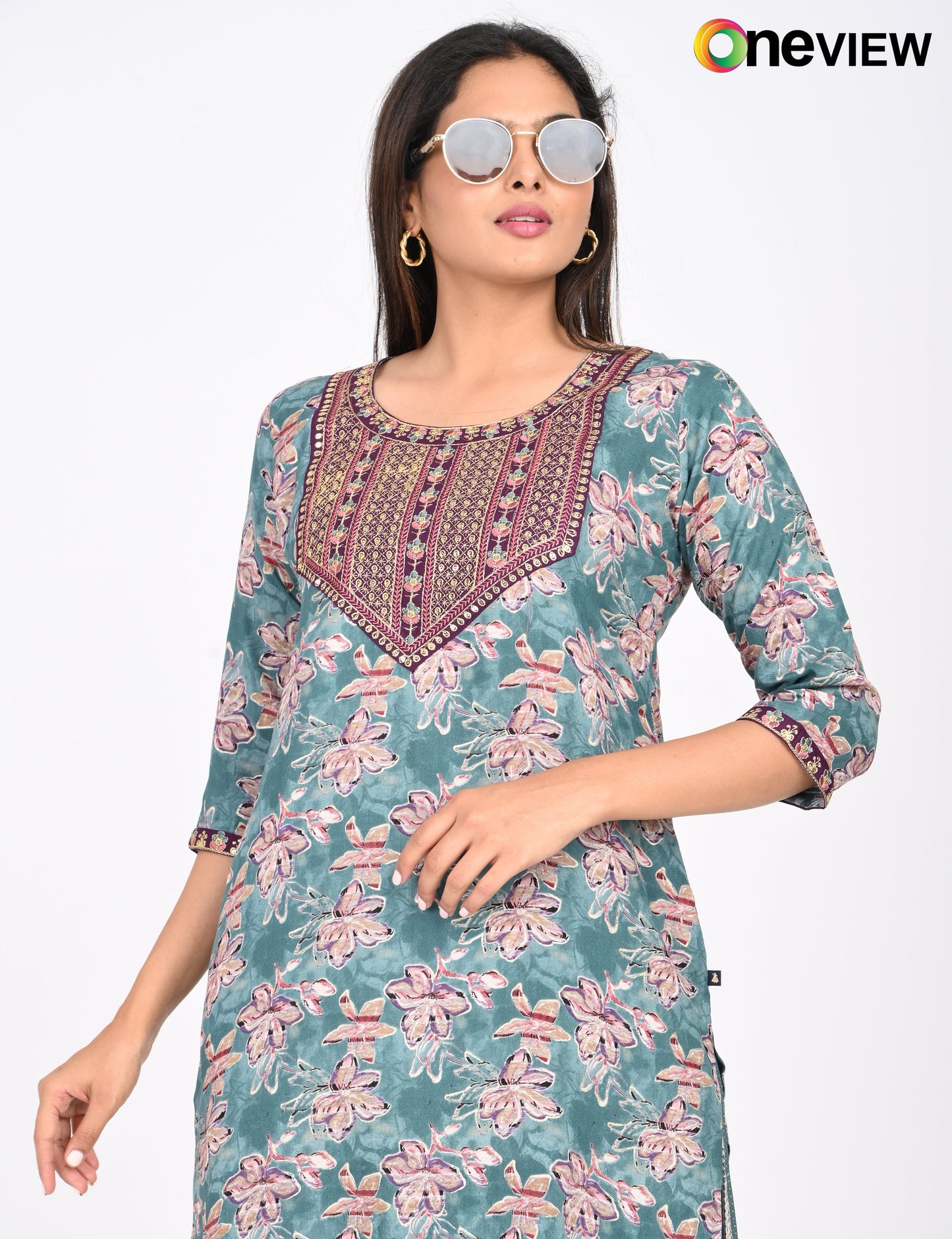 ONEVIEW | 1440 | CAPSULE 2 PIECE SET WITH EMBROIDERY