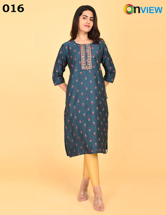 ONVIEW | 016 | SILK SMALL EMBROIDERY