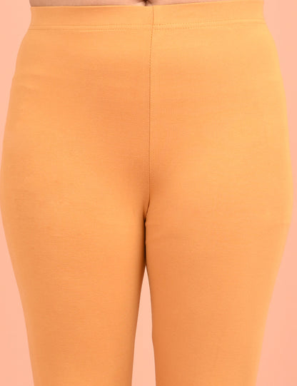 ONVIEW | 020 | Skin Cotton Lycra Ankle Length Legging 220gsm