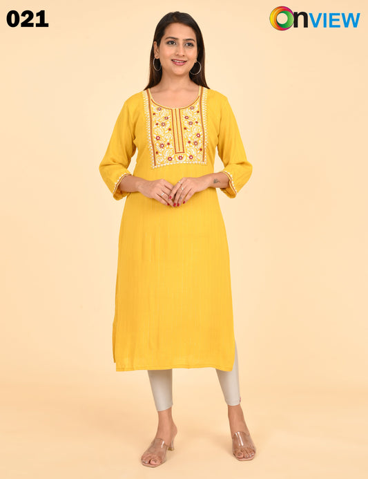 ONVIEW | 021 | BIG EMBROIDERY WITH LINING