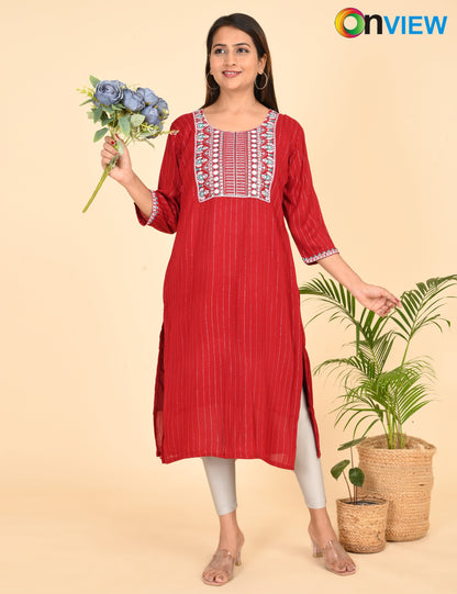 ONVIEW | 025 | BIG EMBROIDERY WITH LINING