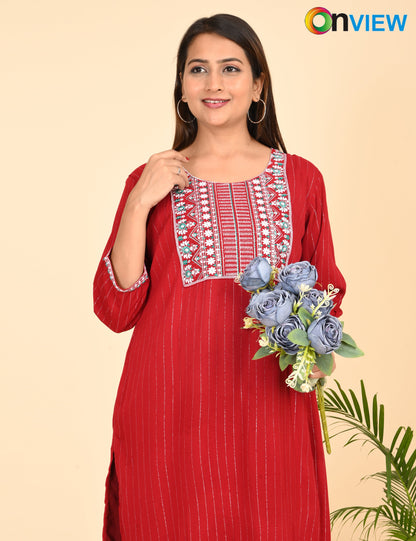 ONVIEW | 025 | BIG EMBROIDERY WITH LINING