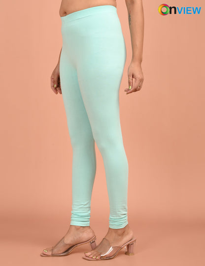 ONVIEW | 040 | Light Pista Cotton Lycra Ankle Length Legging 220gsm