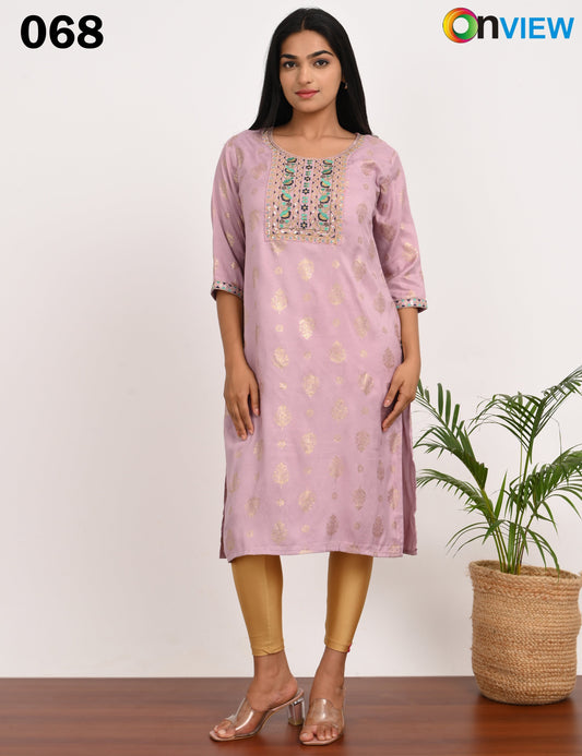 ONVIEW | 068| DOBBY BIG EMBROIDARY