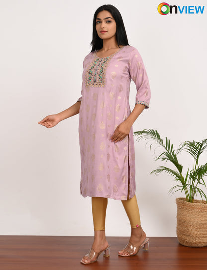 ONVIEW | 068| DOBBY BIG EMBROIDARY