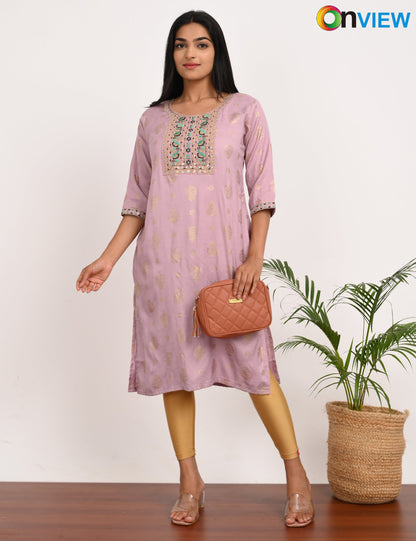 ONVIEW | 068| DOBBY BIG EMBROIDARY