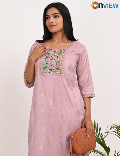 ONVIEW | 068| DOBBY BIG EMBROIDARY