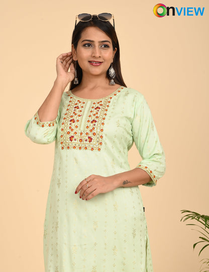 ONVIEW | 107 | DOBBY EMBROIDERY