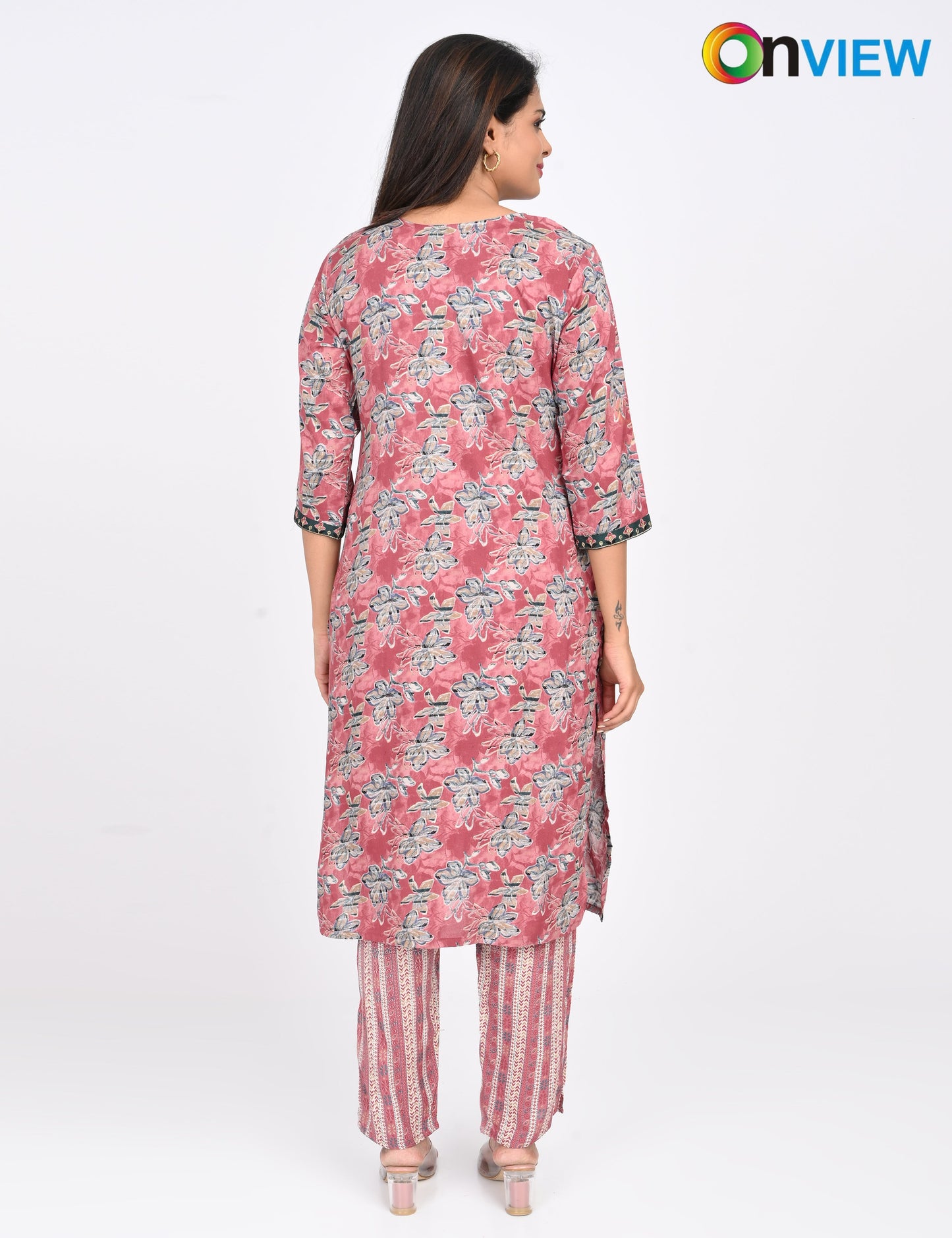 ONVIEW | 1409 | CAPSULE 2 PIECE SET WITH EMBROIDERY