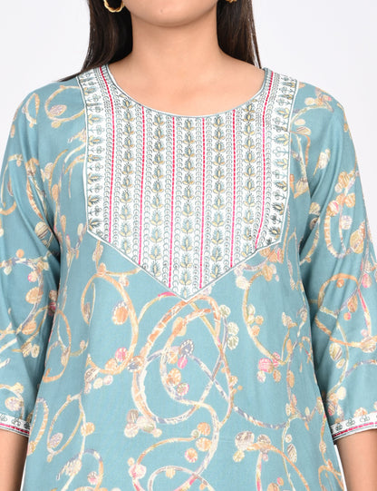 ONVIEW | 1410 | CAPSULE 2 PIECE SET WITH EMBROIDERY