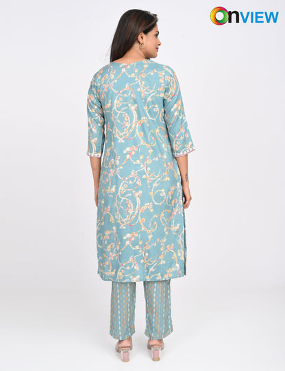 ONVIEW | 1410 | CAPSULE 2 PIECE SET WITH EMBROIDERY