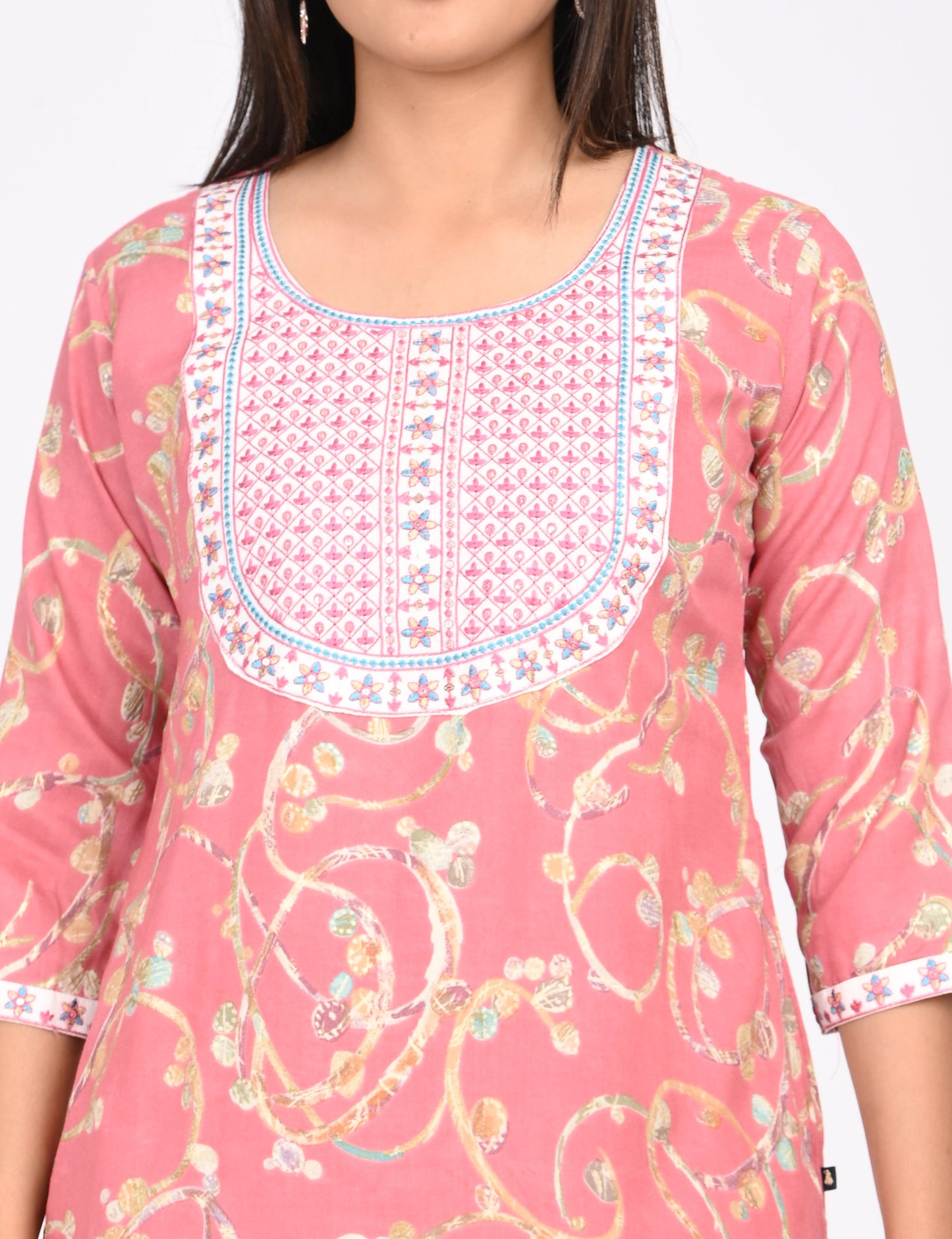 ONVIEW | 1411 | CAPSULE 2 PIECE SET WITH EMBROIDERY