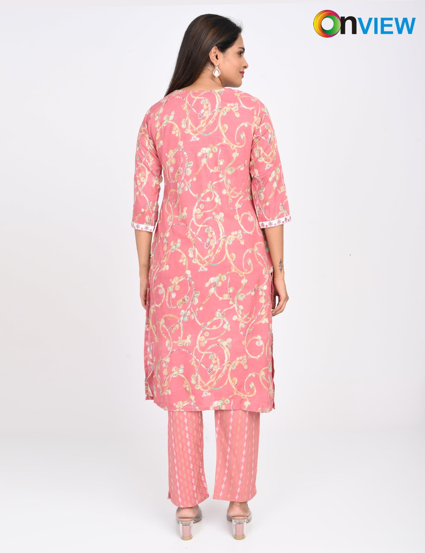 ONVIEW | 1411 | CAPSULE 2 PIECE SET WITH EMBROIDERY