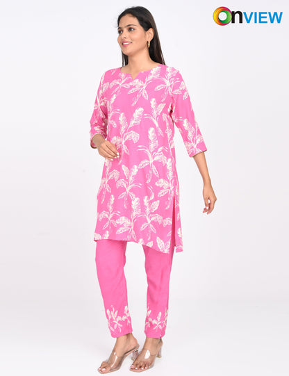 ONVIEW | 1413 | RAYON CO-ORD SET