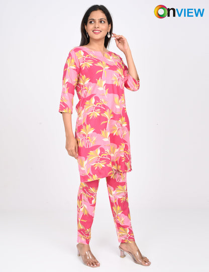 ONVIEW | 1415 | RAYON CO-ORD SET