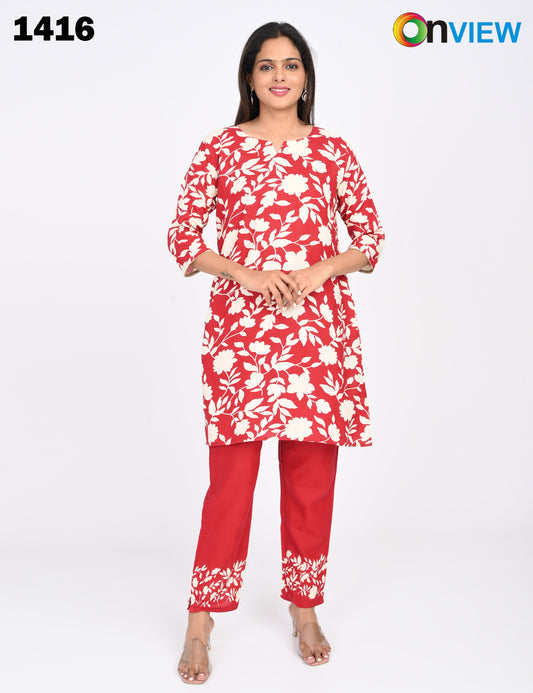 ONVIEW | 1416 | RAYON CO-ORD SET